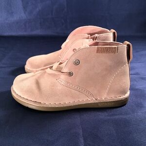 Birkenstock Kids Blush Suede Boots
